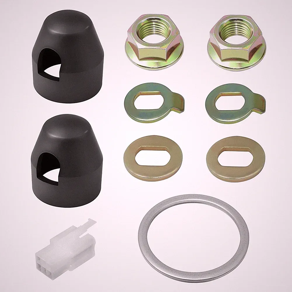 E-Bike Hub Motor Nuts M14 for 250W-500W Electric Bicycle Axle Hardware